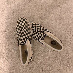 Checkered vans